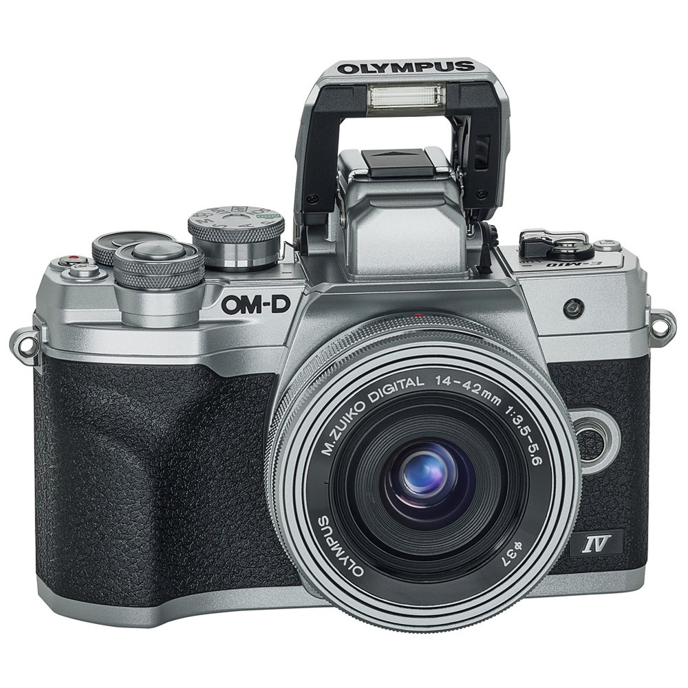 Olympus OM-D E-M10 IV 14-42 EZ kit Silver | Park Cameras