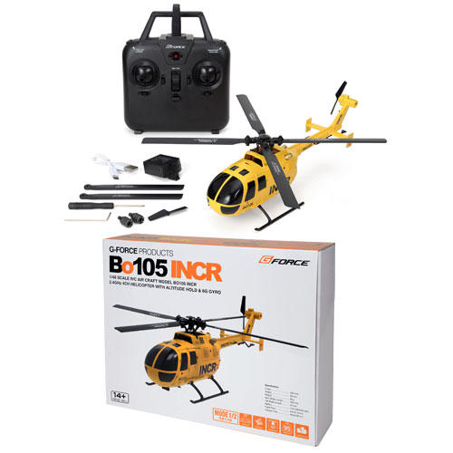 よろずやマルシェ本店 | G-FORCE ヘリコプター Bo105 INCR RTFセット