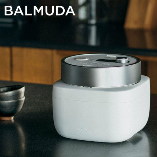 バルミューダ 炊飯器 The Gohan 3合炊き ブラック K08A-BK(ブラック