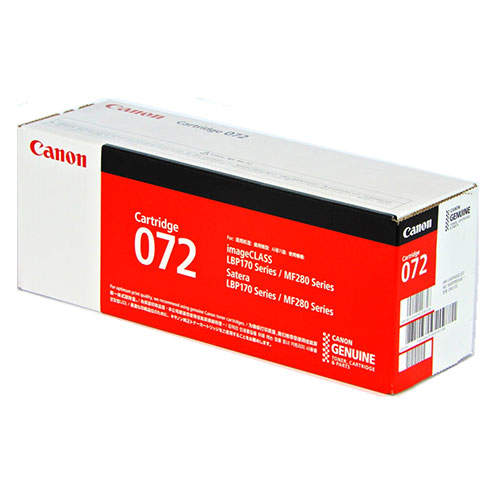 CANON トナーカートリッジ 072 純正品 1400枚: トナー・インク・OA