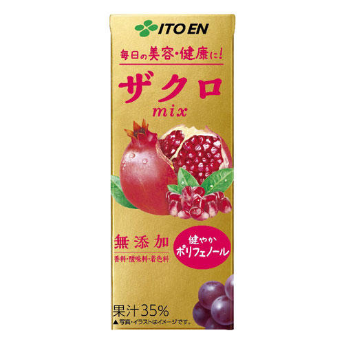 よろずやマルシェ本店 | 伊藤園 ザクロミックス 200ml×24本: 水