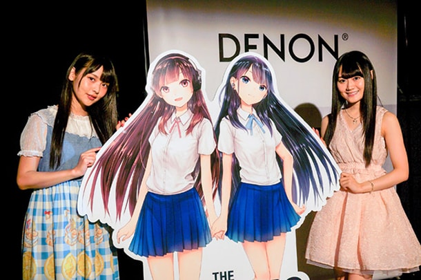 CV上坂すみれ！小倉唯！DENONヘッドホン50周年「アストロガールズ」っ