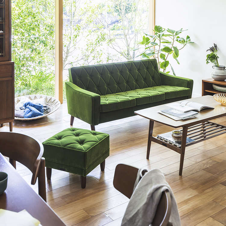 ロビーチェア2シーター U36212 モケットグリーン 通販 | 【公式