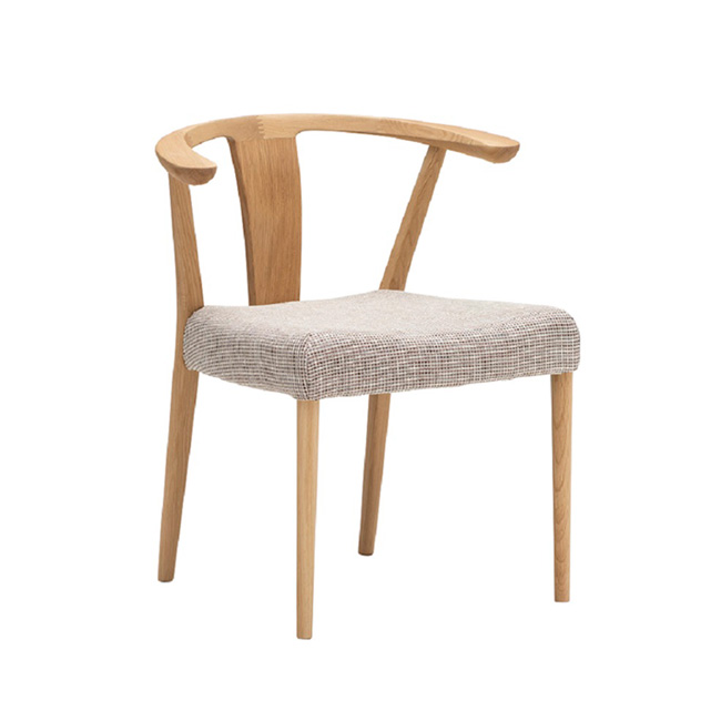 アームレスチェア CU4505 ミックスピンク ピュアオーク 通販 | 【公式