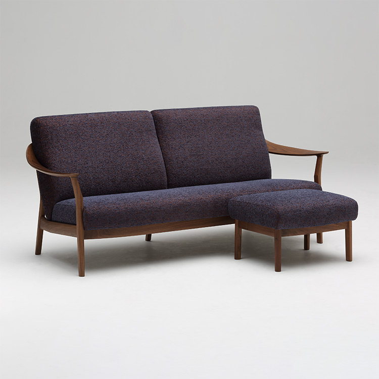 カリモク ソファ 平織布張 スツール オットマン カリモク ソファ