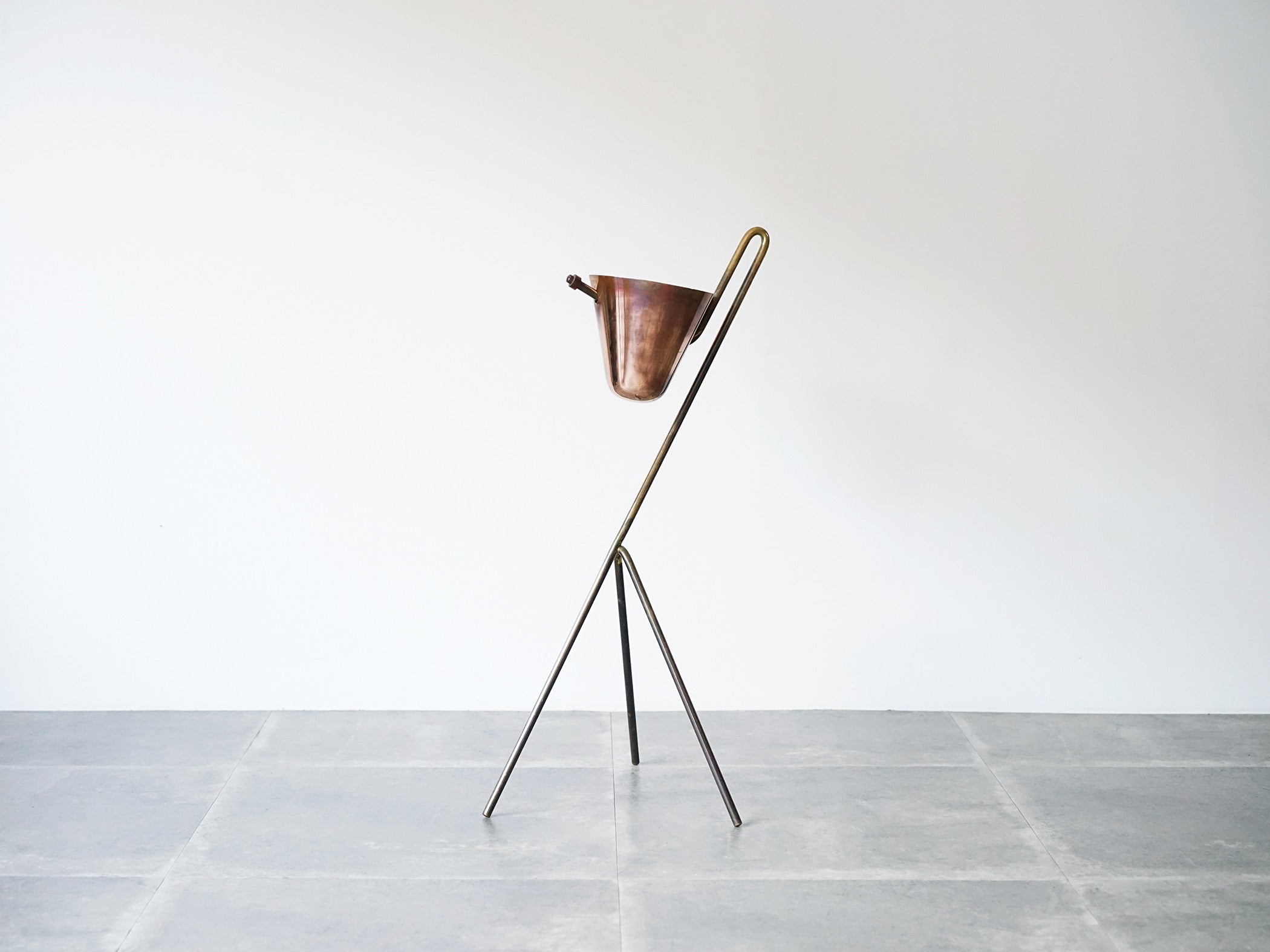 Carl Aubock（カール・オーボック）灰皿スタンド 真鍮ビンテージ