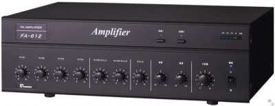 FA-612】ノボル電機 卓上型PAアンプ 120W [サウンドショップソシヤル]