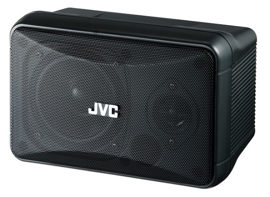 PS-S10B】JVC コンパクトスピーカー (ブラック) 2本セット [サウンド