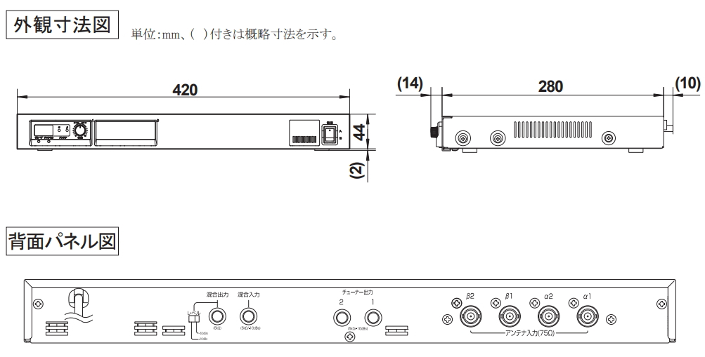 WT-912】JVC ワイヤレス受信機 2ch用 チューナー1波内蔵 [サウンド
