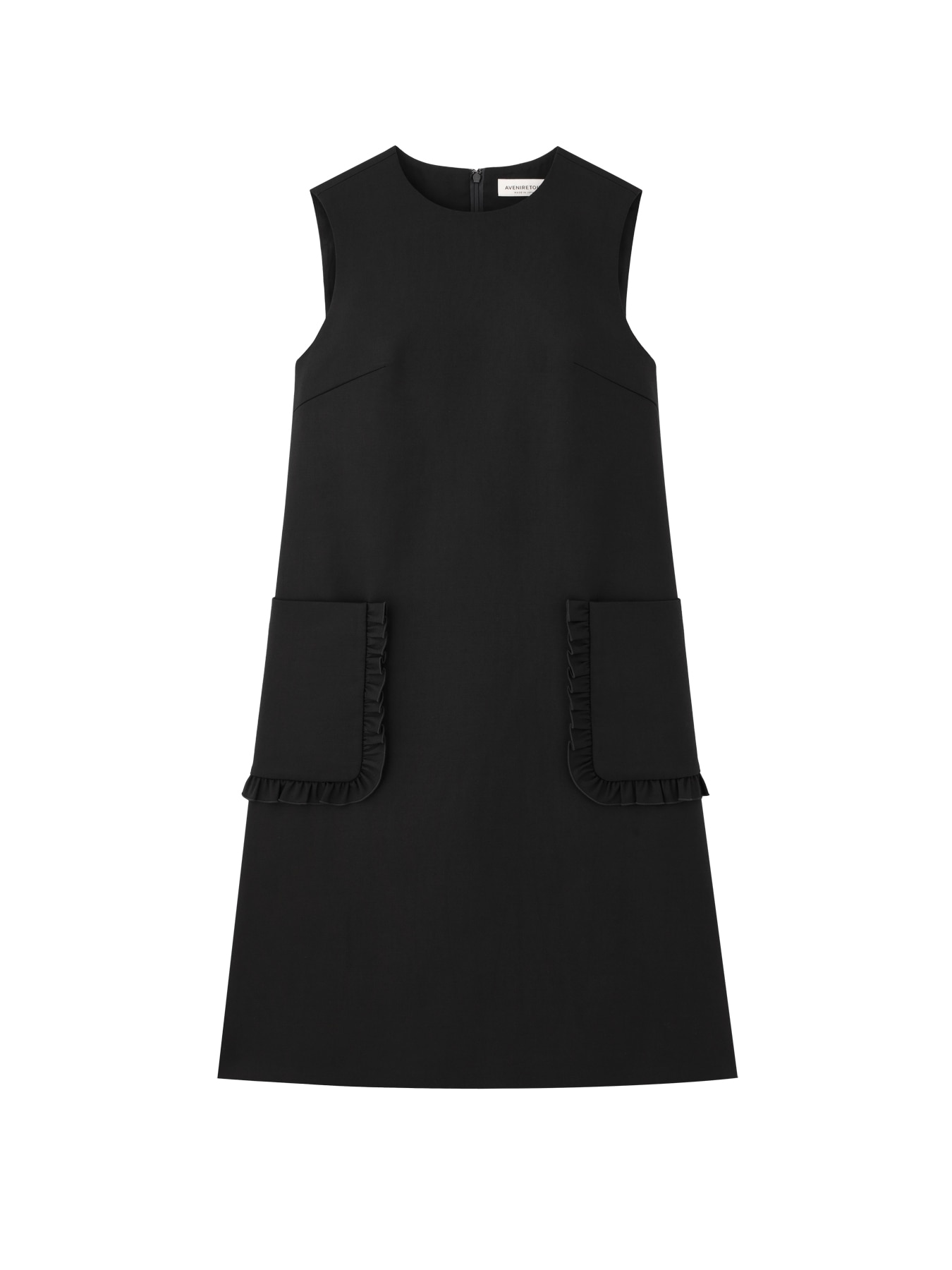 SPECIAL SALE】フリルが映える上質＜ダブルクロスフリルポケット