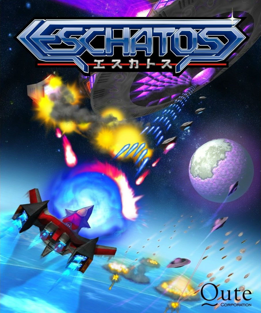 Eschatos (video game, bullet hell, science fiction, scrolling
