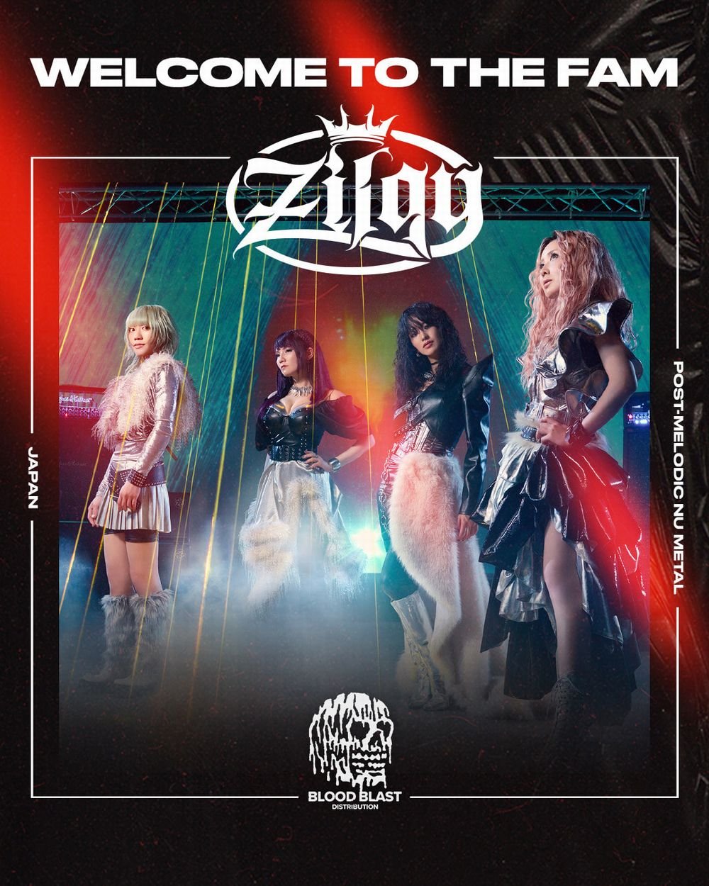 世界を目指すグローバル女性メタルバンド、Zilqy、1st EP「Vacant