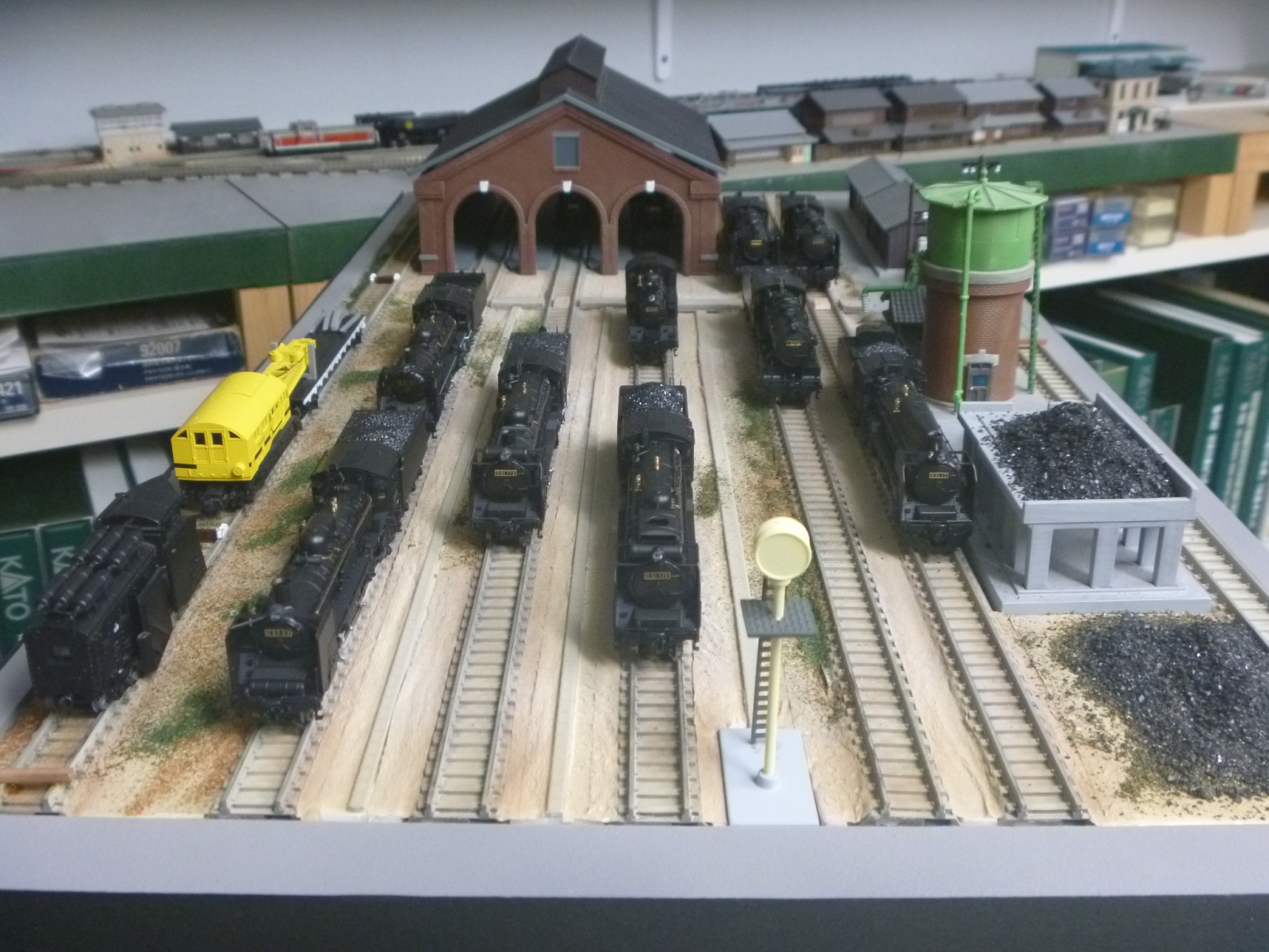 機関区～SL陳列台: 鉄道模型FAN