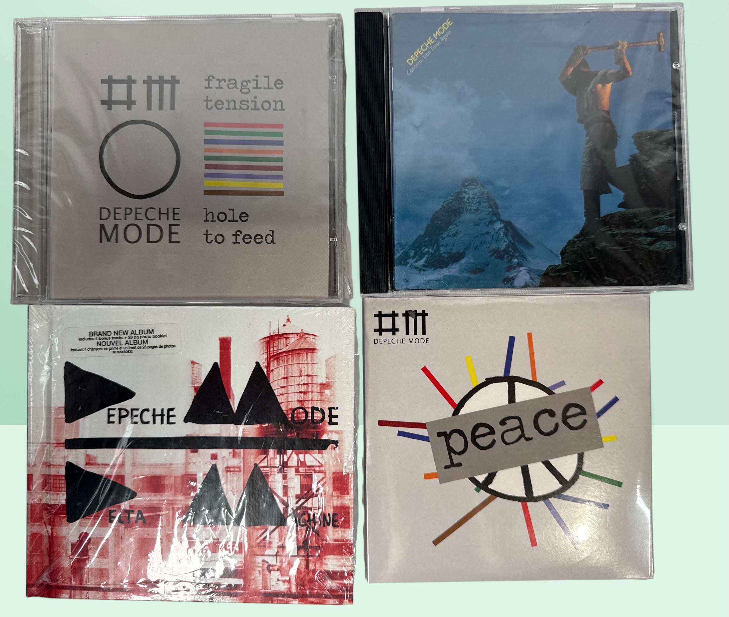 Depeche Mode, CD Collection, Lot of 28 Discs, Albums, Singles