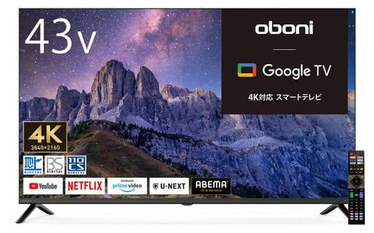 ゲオ公式通販サイト/ゲオオンラインストア【新品】Oboni 43V型