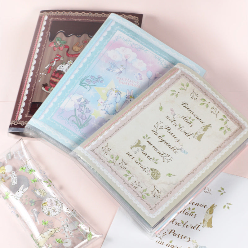 スタンプの作品集に【A5：カードホルダー(小)】えくりゅの森シリーズ