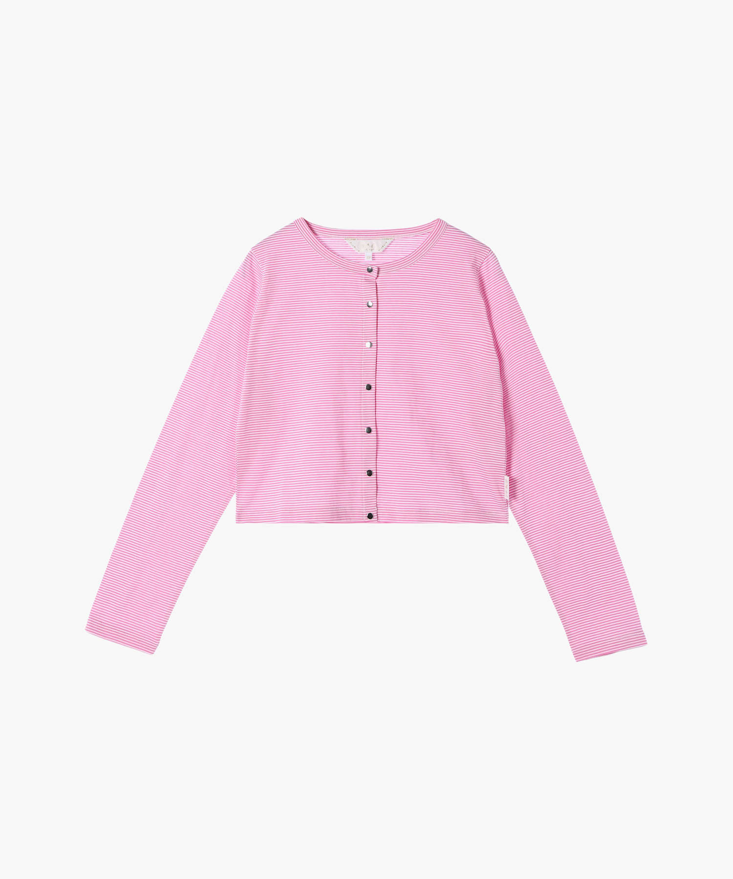 ボーダーコンパクトカーディガン ｜To b. by agnès b.（トゥービー