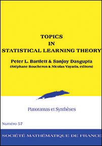 Topics in Statistical Learning Theory