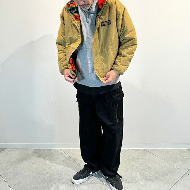 GRIP SWANY グリップスワニー リバーシブルジャケット4.0(L ブラウン