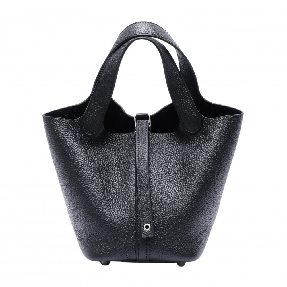 未使用] エルメス ピコタンロックPM トリヨンクレマンス ブラック