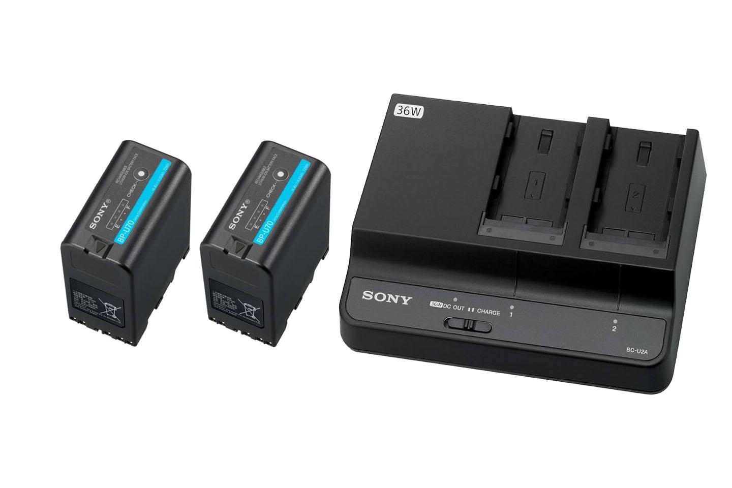 XDCAM Uチャージャーセット(BP-U70+BC-U2A)｜撮影機材レンタルからEDIT