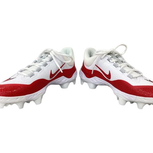 NIKE (ナイキ) 野球スパイク メンズ SIZE 26.5cm ホワイト×レッド