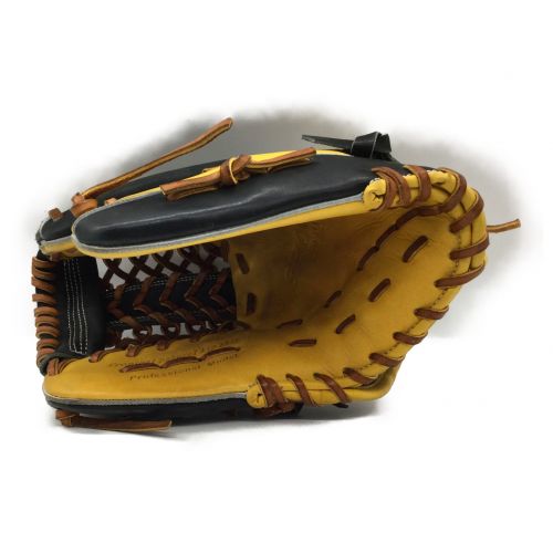 DAVID (ダビド) 軟式グローブ D.DAVID SHOCK イエロー×ブラック D