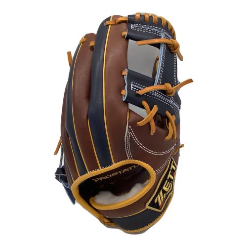 ZETT (ゼット) 軟式グローブ ブラウン 中村奨吾選手モデル ケース付き