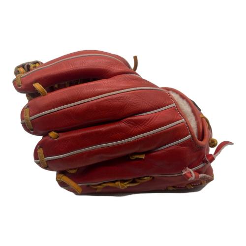 YGS (山本グラブスタジオ) 硬式グローブ 約27.5cm レッド 内野用 EA3