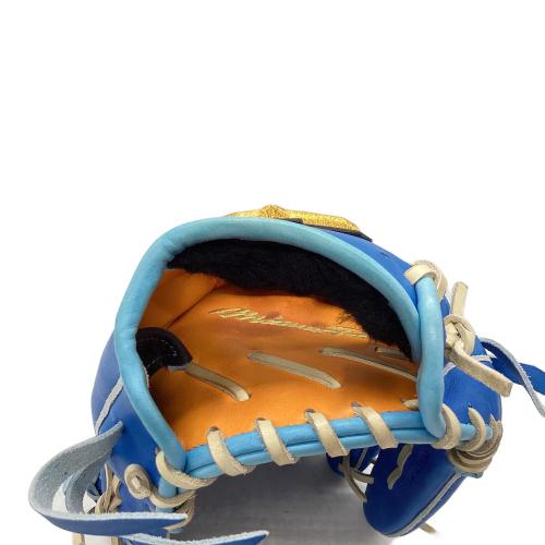MIZUNO (ミズノ) 硬式グローブ スカイブルー 波賀ジャパン ケース・元