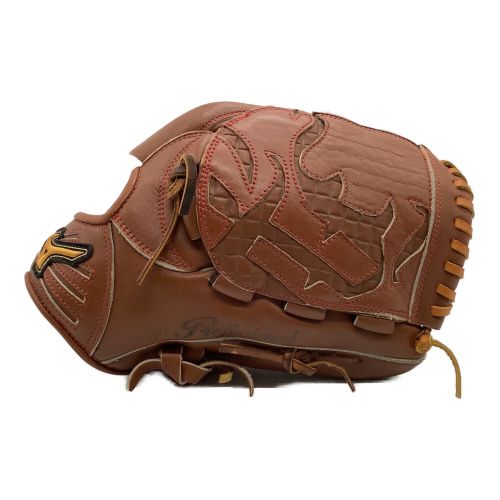 ミズノ 硬式グローブ ブラウンレザー Mizuno Pro 硬式グローブ プラム