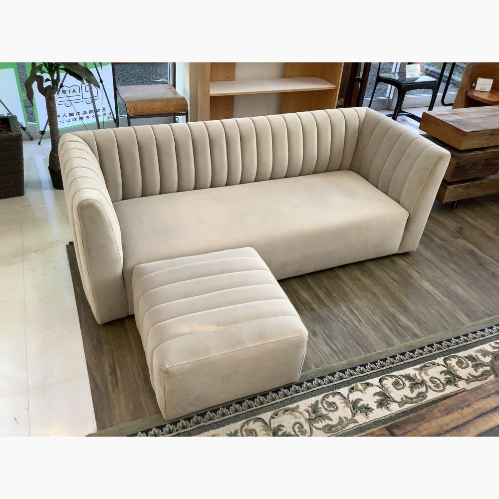 メルさんサムライ】Francfranc ソファ オットマン メルさんサムライ