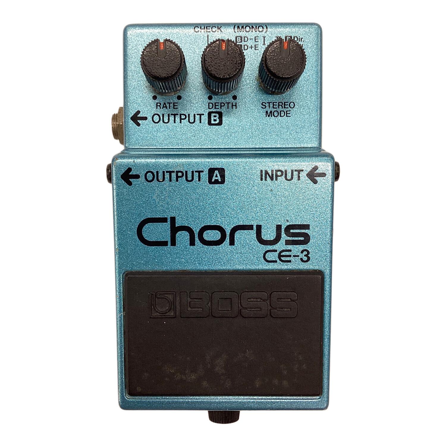 BOSS (ボス) アナログコーラス Chorus CE-3 日本製 ※ACA仕様 動作確認