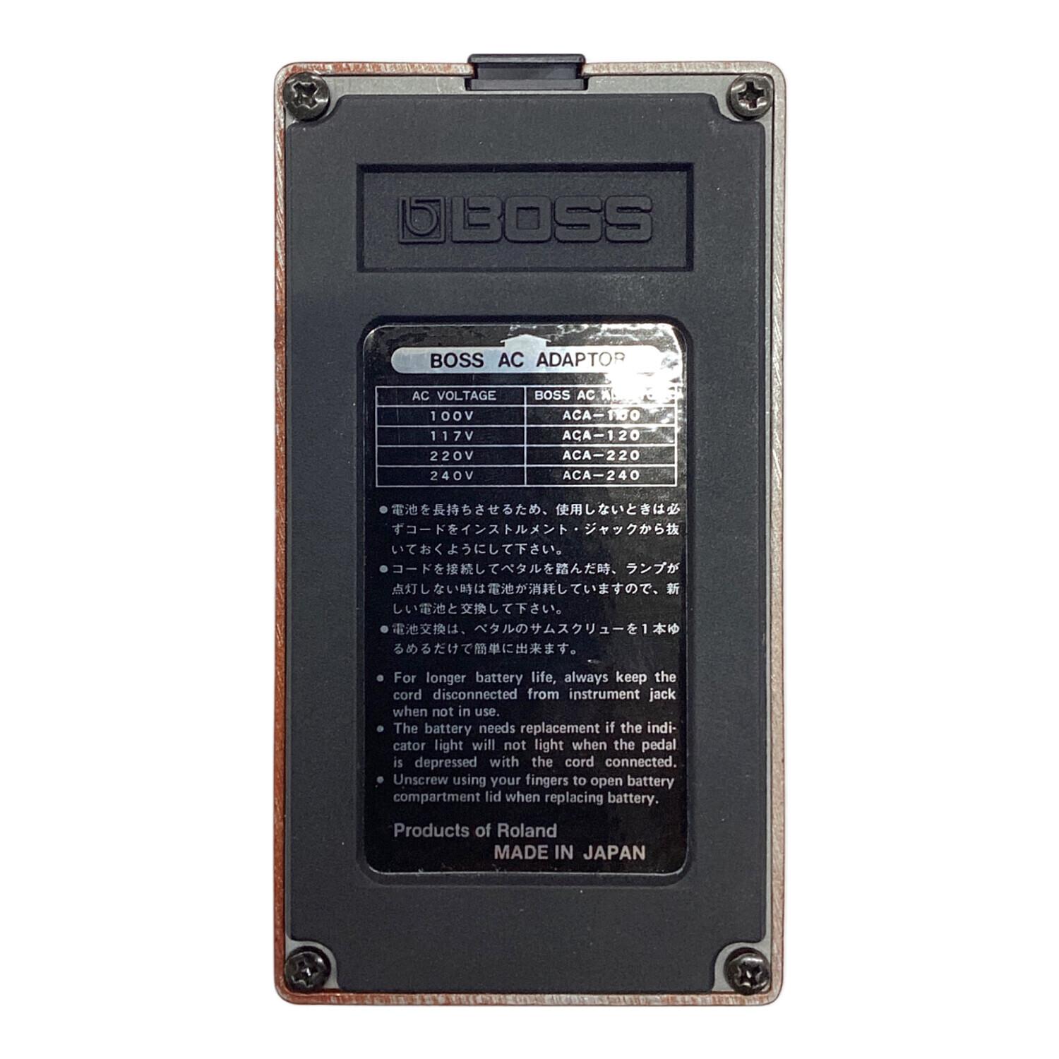 BOSS (ボス) オクターバー OC-2 1982年製 194100 ※ACA仕様 Octaver