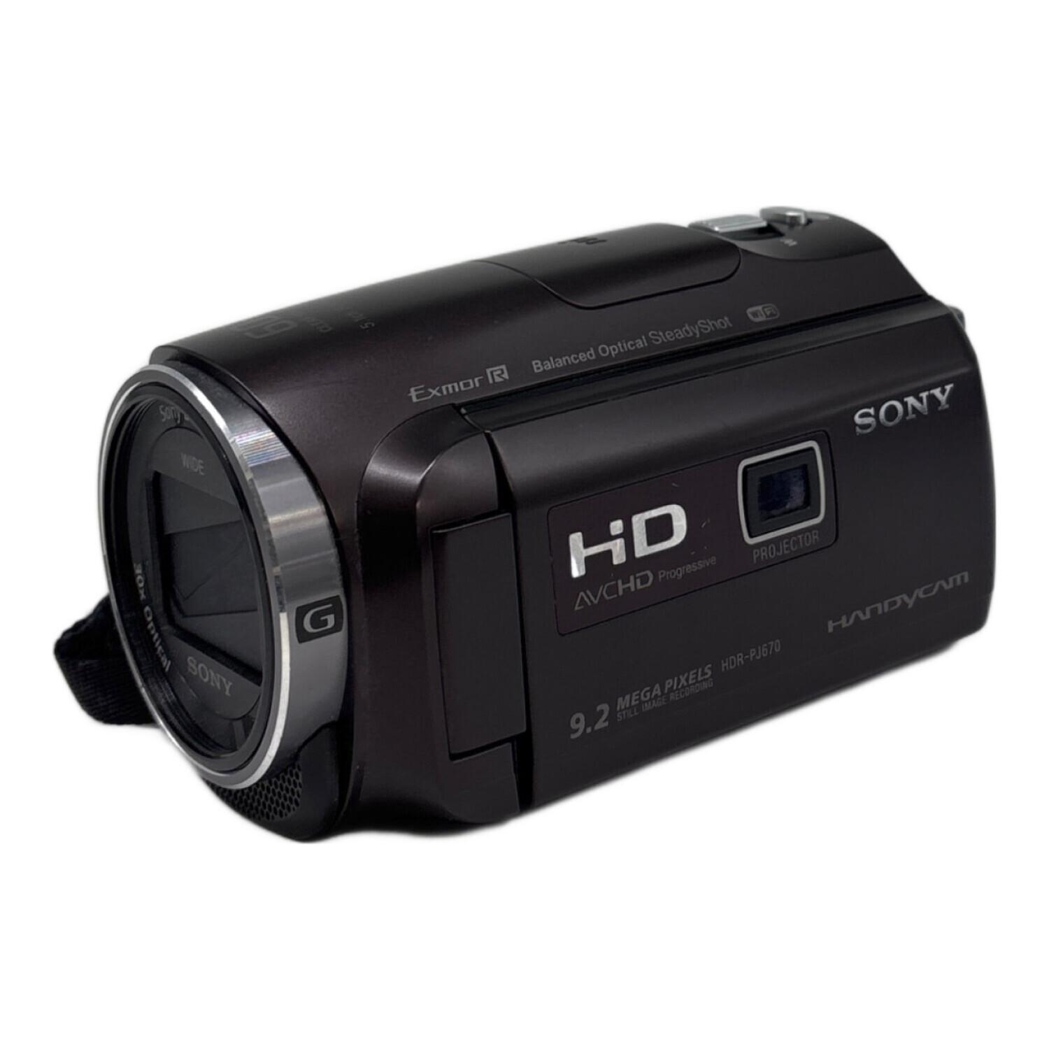 SONY (ソニー) HDDビデオカメラ HDR-PJ670｜トレファクONLINE