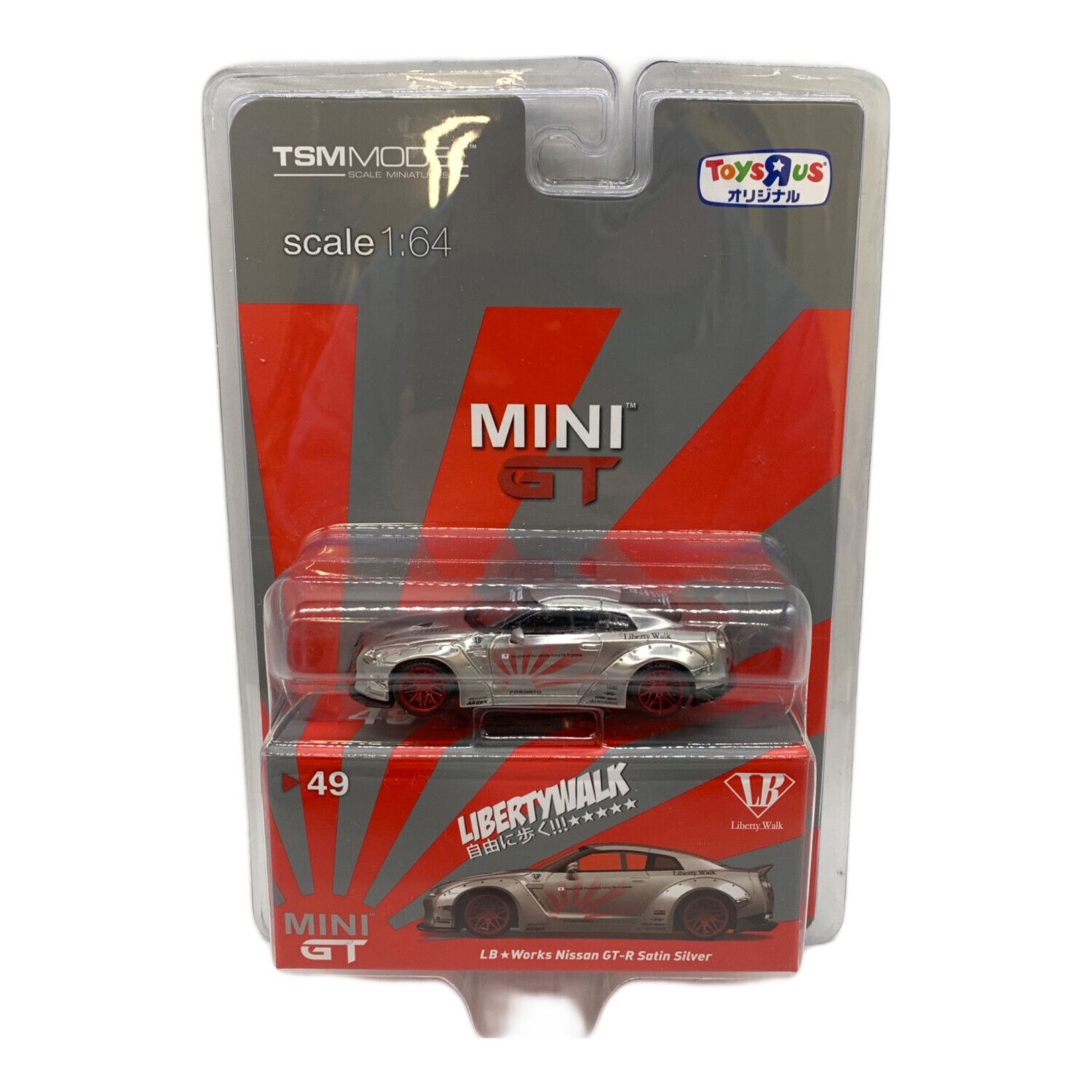 ミニカー MINIGT LIBERTY WALK GT-R Satinトイザらス限定｜トレファク