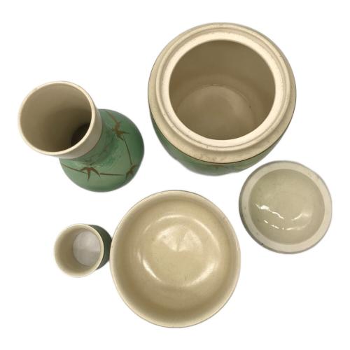 皆具 4点セット （水指、杓立、建水、蓋置）茶道具｜トレファクONLINE