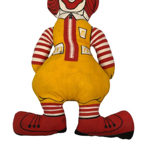 マクドナルド ドナルド 70s ヴィンテージ ぬいぐるみ｜トレファクONLINE