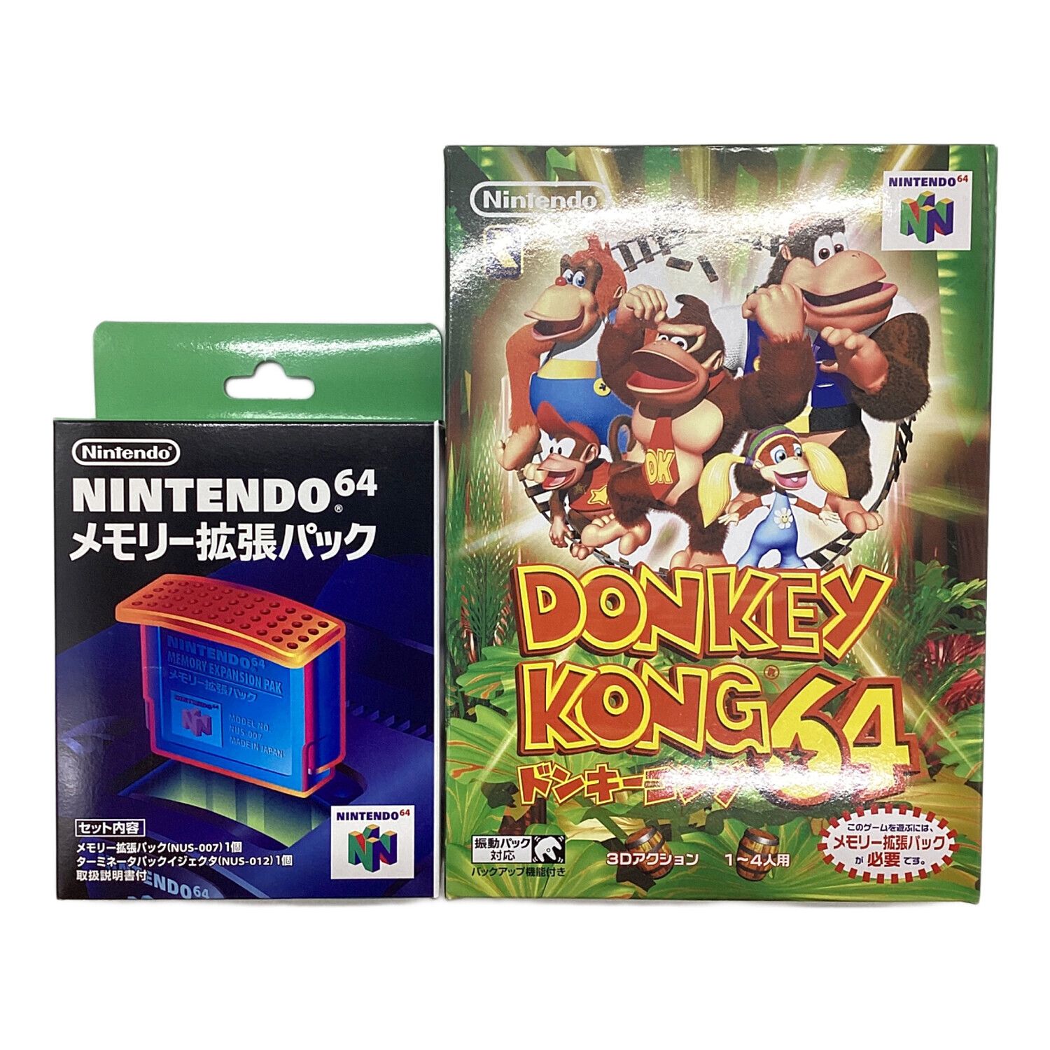 SWEETS (スウィーツ) Nintendo64用ソフト メモリー拡張パック ドンキー