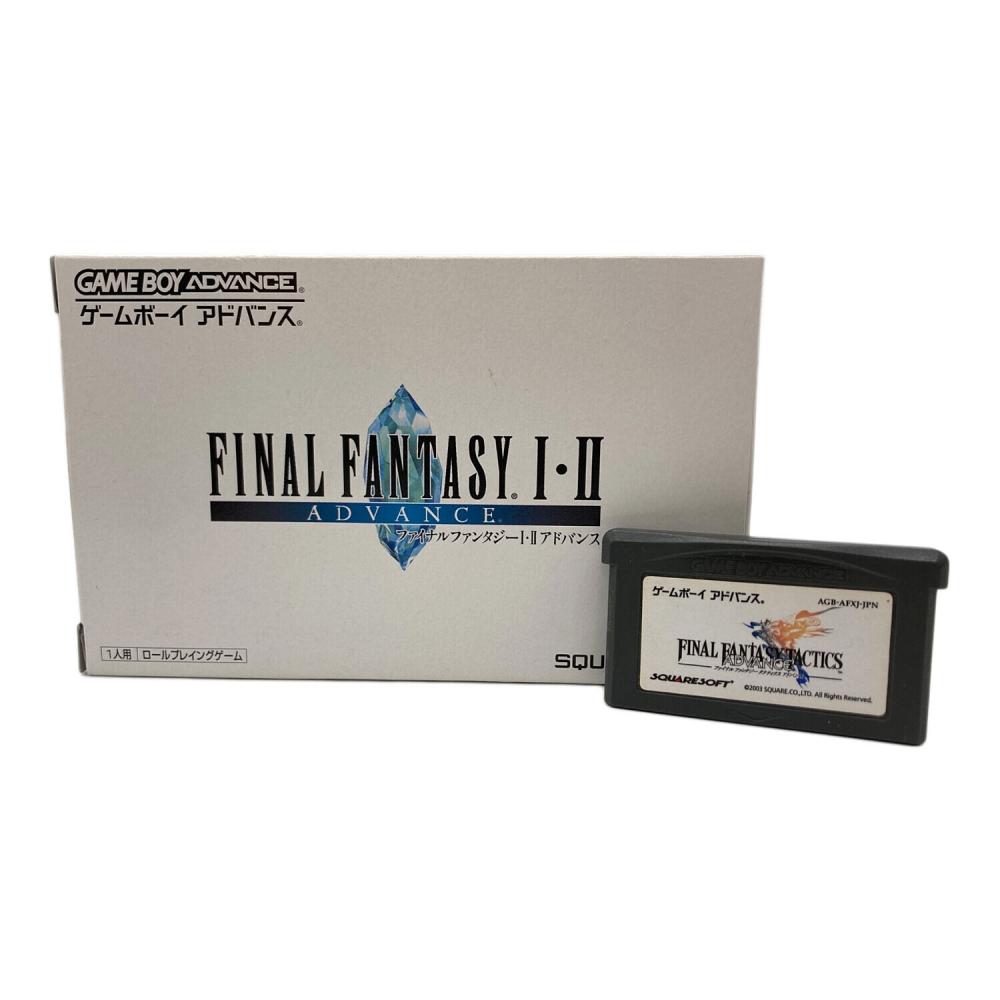 スクエアエニックス ゲームボーイアドバンス用ソフト 箱・取説付