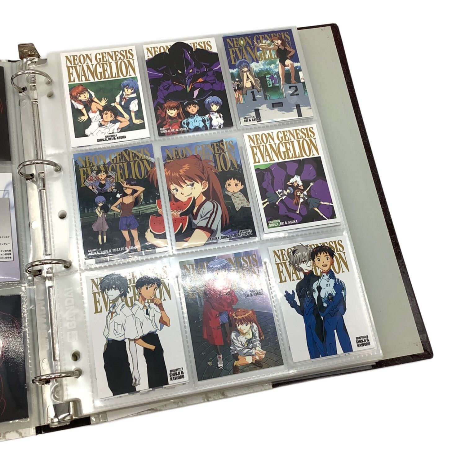 新世紀エヴァンゲリオン カードダスマスターズ127枚セット