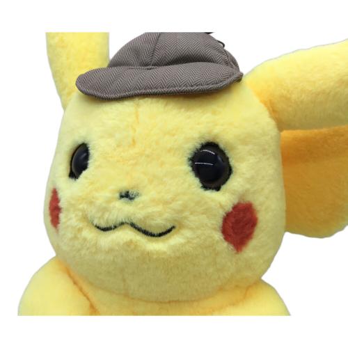 名探偵ピカチュウ 1/1スケールぬいぐるみ タグ付き未使用品 ポケモン