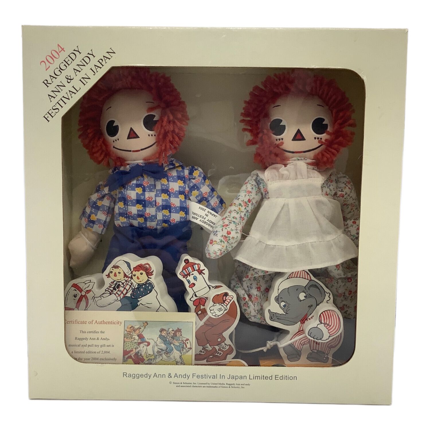 Raggedy Ann&Andy (ラガディ アン アンド アンディ) レトロホビー 2004