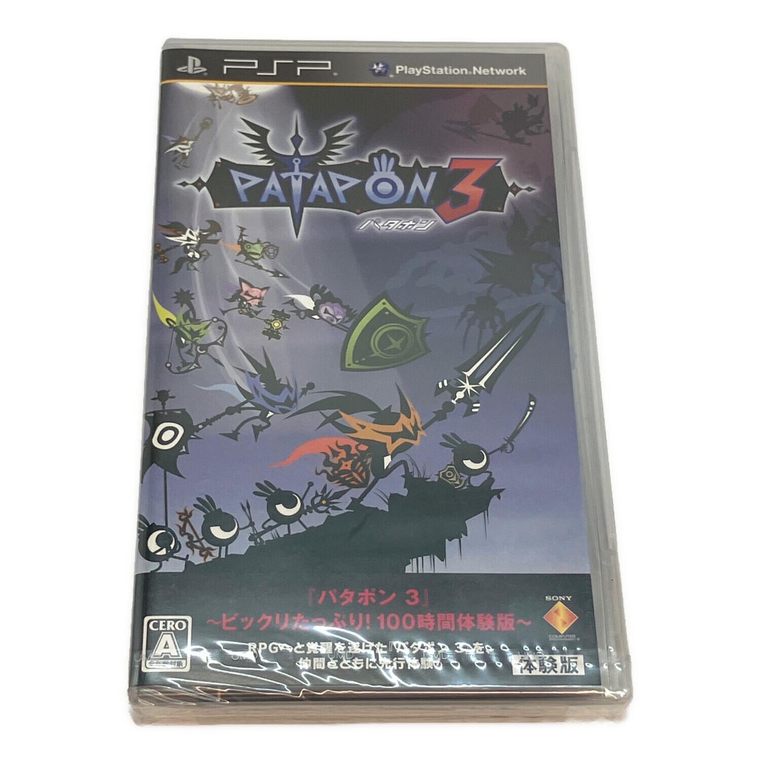 SONY (ソニー) PSP用ソフト パタポン3〜ビックリたっぷり！ 100時間