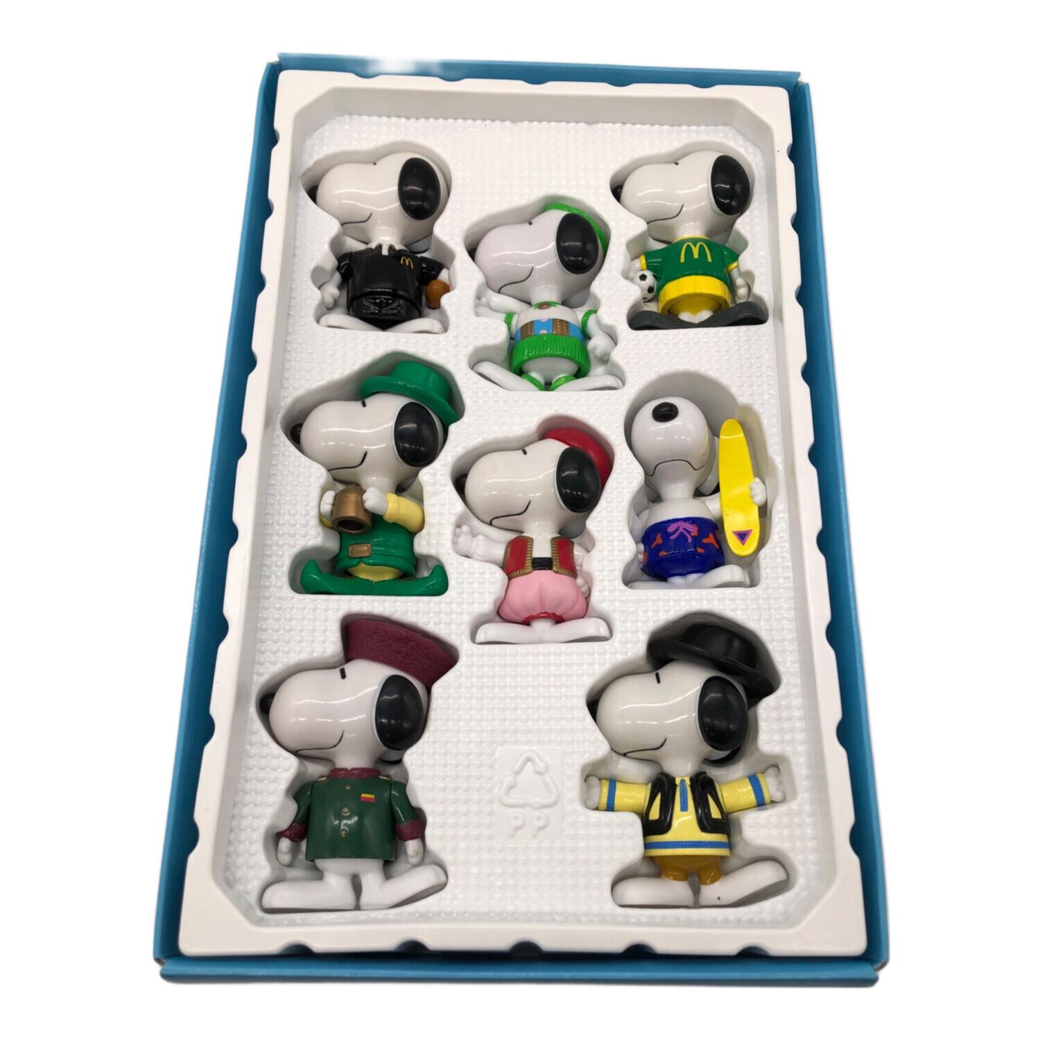 マクドナルド限定 スヌーピー ワールドツアー2 フィギュアセット