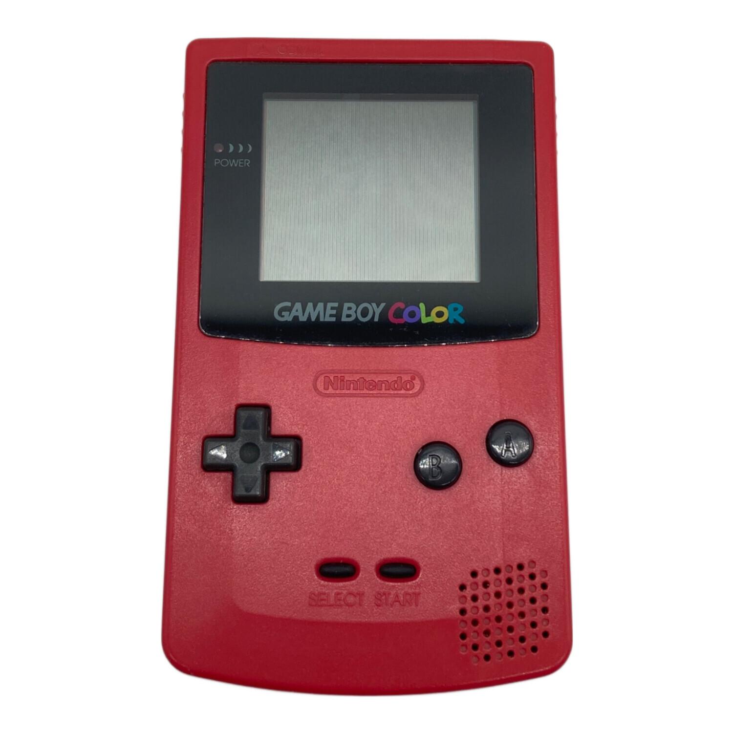 Nintendo (ニンテンドー) GAMEBOY COLOR CGB-001 レッド｜トレファクONLINE