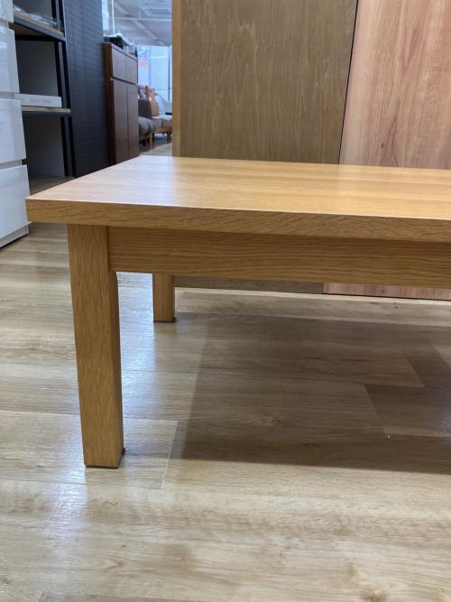 無印良品 (ムジルシリョウヒン) ローテーブル ナチュラル オーク材