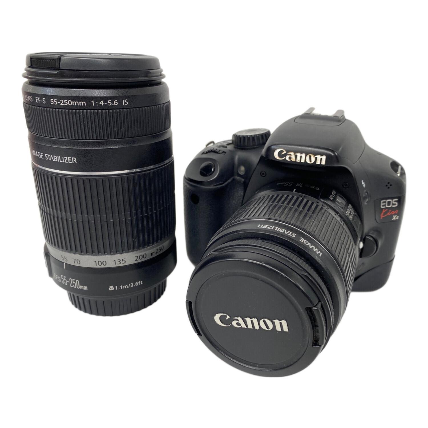 CANON (キヤノン) デジタル一眼レフカメラ EOS Kiss X4 ダブルズーム