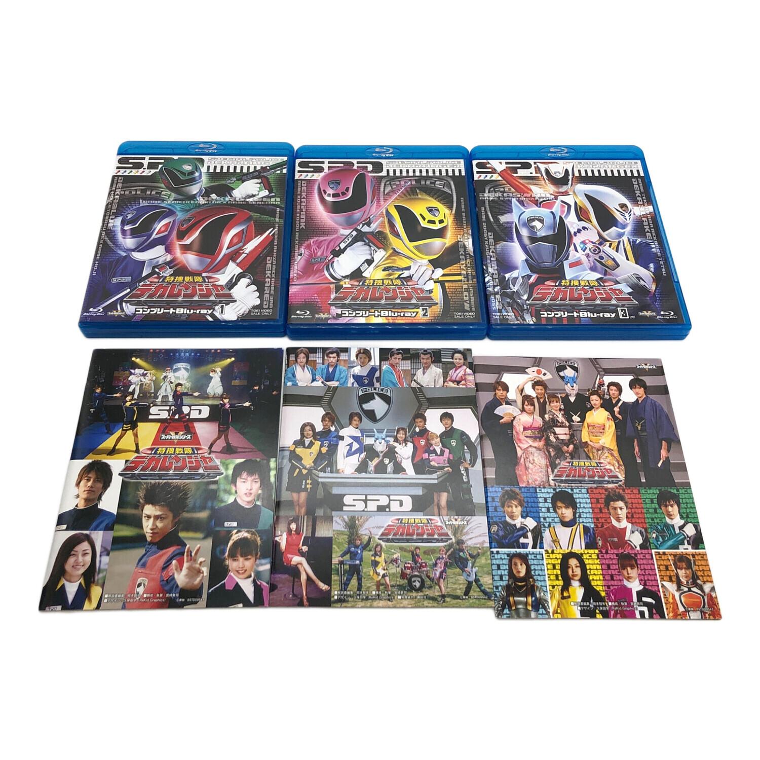 Blu-ray 特捜戦隊デカレンジャー 初回版 BOX付き全3巻セット