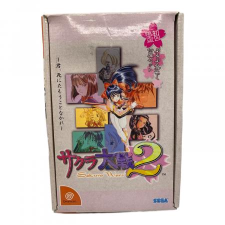 ドリームキャスト用ソフト サクラ大戦2初回限定版 SEGA 外箱傷み有